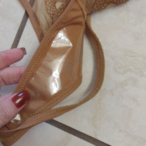 NWT Rare Thistle and Spire Medusa Thong Liquid Gold size 2X - Picture 8 of 10